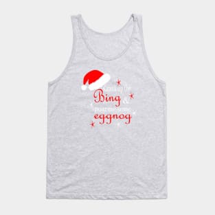 Christmas Bing Crosby, vintage Christmas Tank Top